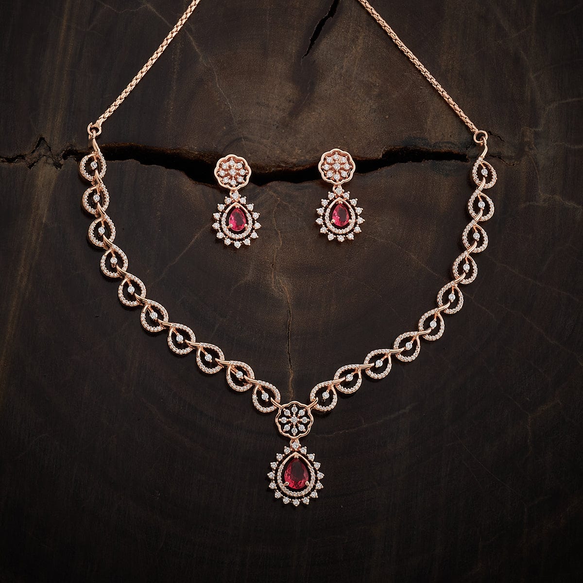 Zircon Necklace 1110