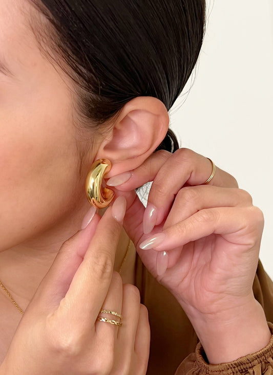 Stylish and trendy anti tarnish earrings