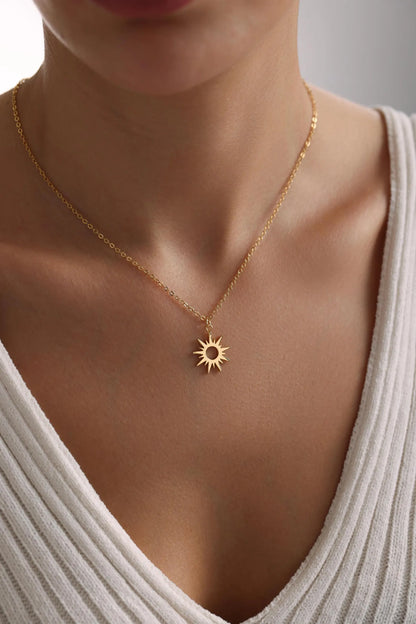 Elegant anti tarnish pendant chain