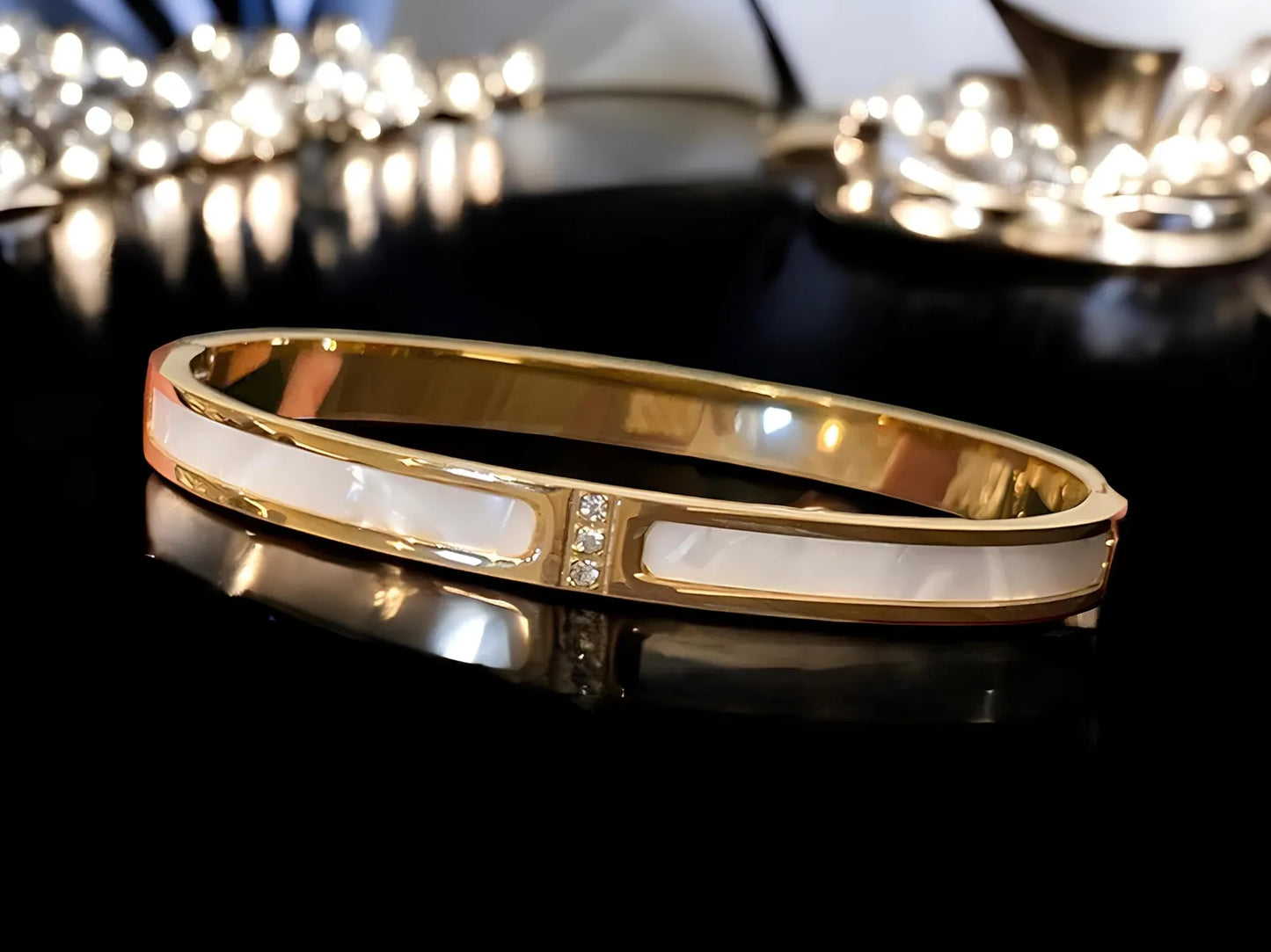Trendy diamond bracelet for girl