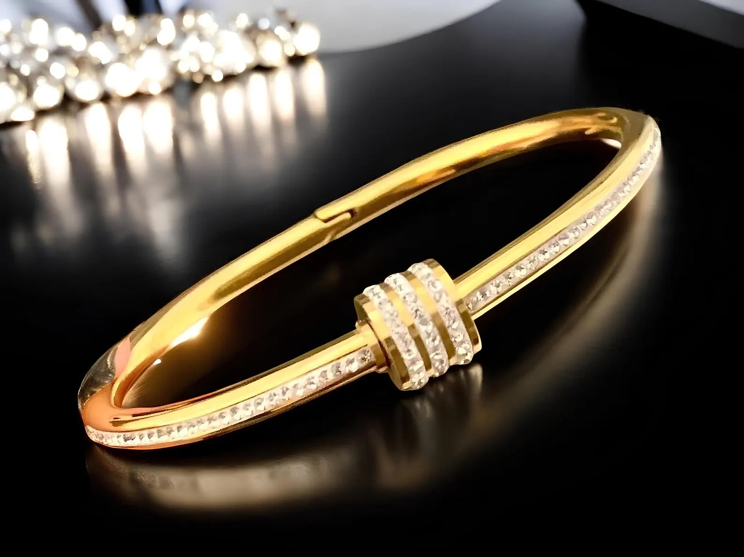 Trendy diamond bracelet for girl