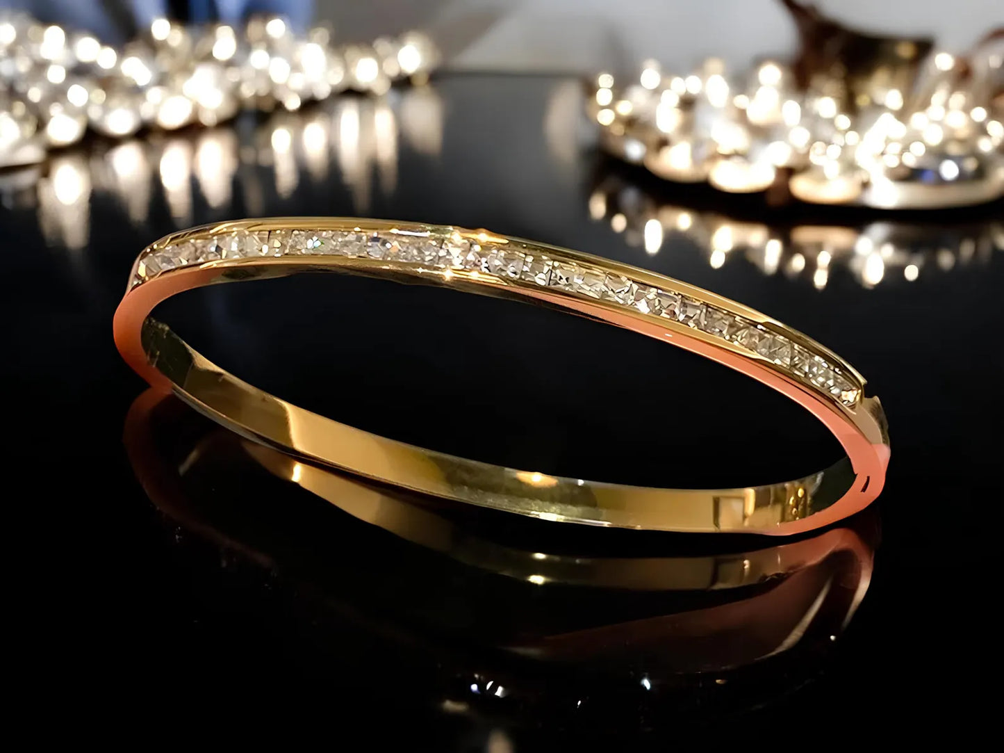 Trendy diamond bracelet for girl
