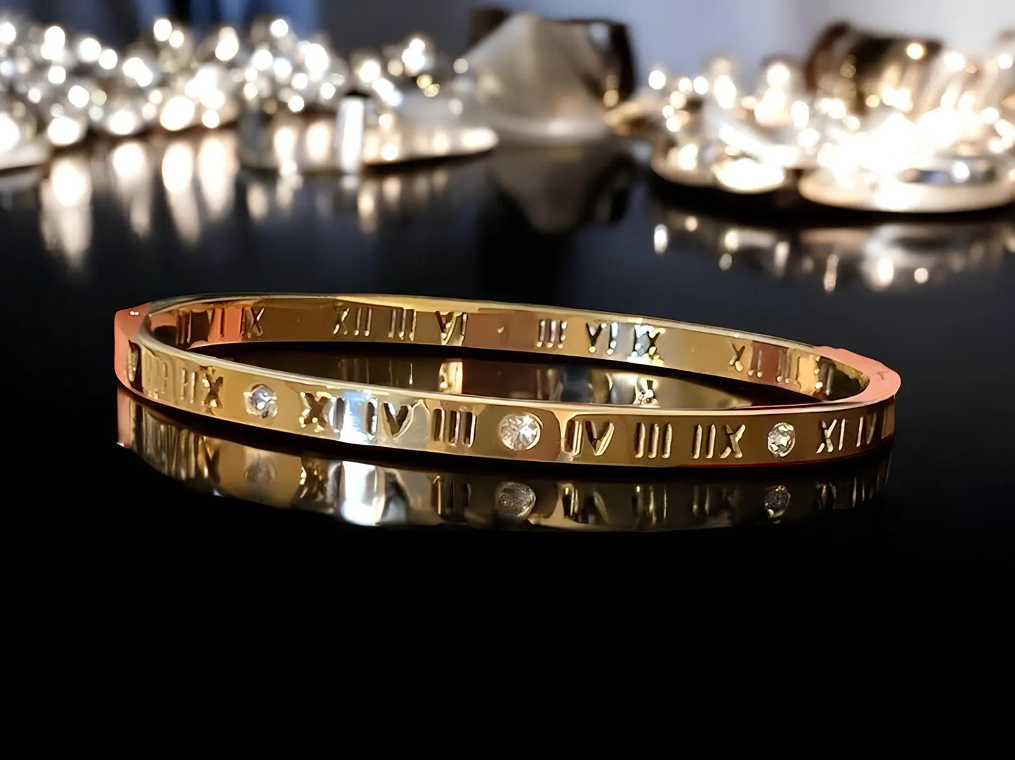 Trendy diamond bracelet for girl